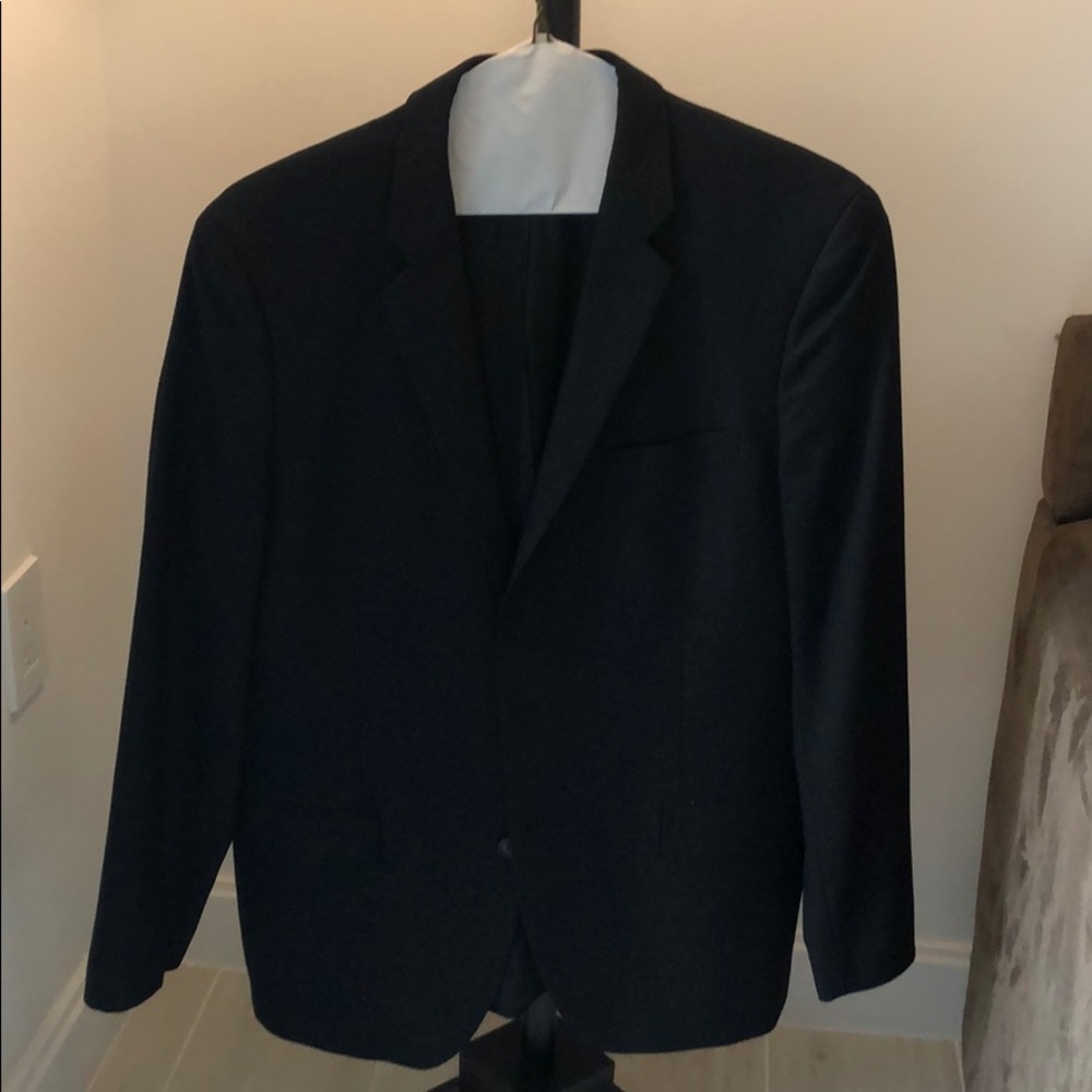 Black J Crew Thompson suit